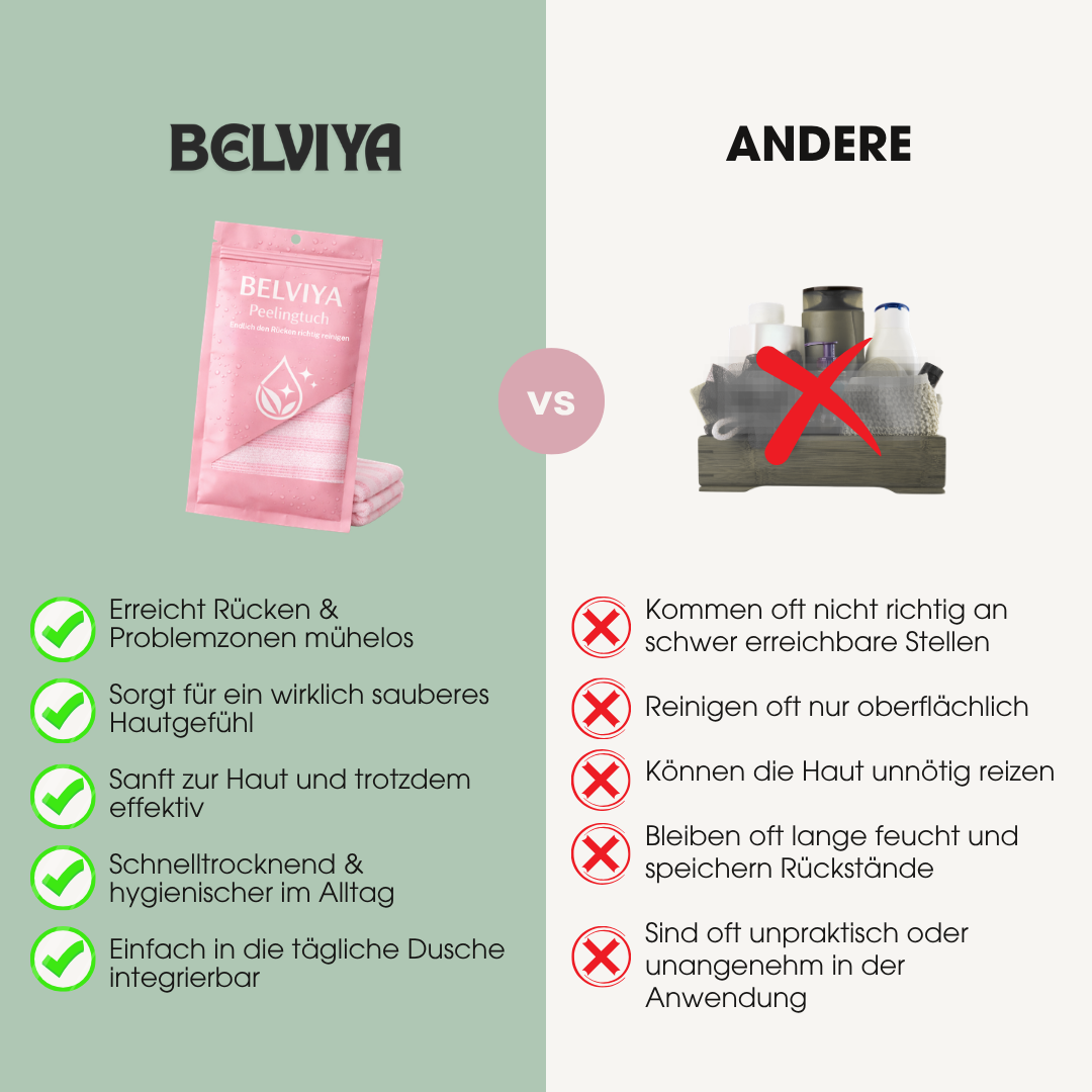 BELVIYA – Dein Rücken. Endlich gepflegt.